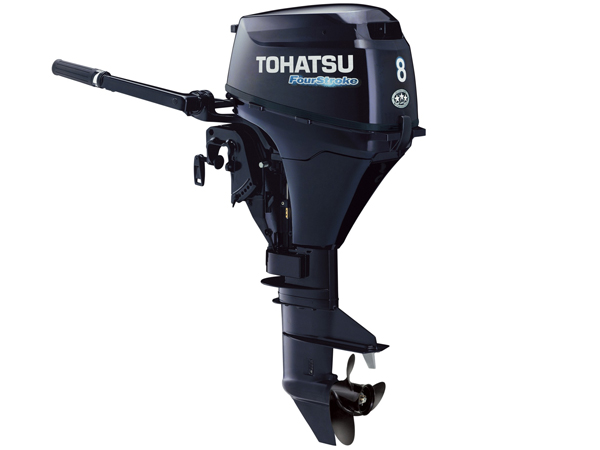 2017 Tohatsu 8 HP MFS8BL Outboard Motor