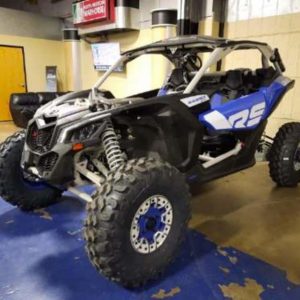 2023 Can-Am® Maverick X3 X rs Turbo RR Intense Blue / Carbon Black / Chalk Grey