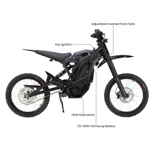 E Ride Pro SS 2.0 – Long Range Electric Dirt EBike 72V