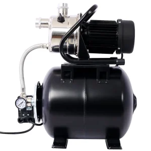 1.6HP Shallow Well Pump with 5-Gallon Pressure Tank – Automatic Water Booster, Garden &amp; Irrigation Pump